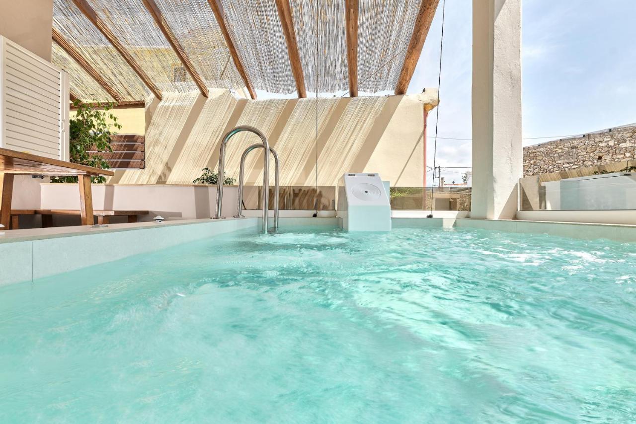 2 Bedroom Villa With Heated Swimming Pool-Spa Whirlpool-Bbq! Melidhónion Exterior foto